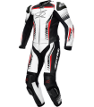 SPYKE Full Leather Suit Assen Race 1pc White/Black/Red