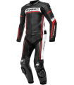 SPYKE Full Leather Suit Imola Sport 2pc Black/White/Red