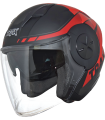 TRAX T735 Matt Black/Red-G2