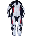 TRAX Full Leather Suit SLG-1202 Full Leather 1pc White/Black/Red