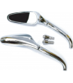 Back Mirror ES-152 CHROME, HONDA/YAMAHA, 10MM	PAIR