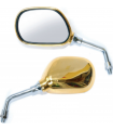 Back Mirror KA-121G-10 GOLD, RY, RH, LH, 10MM PC