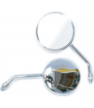 Back Mirror M-01CP CHROMED, RY, RH, 10MM PC